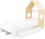 Cody 1 Drawer House Bed White Pine Effect - Image 2