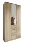 Aachen - Sam Remo Oak T13618 3 Door Wardrobe