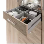 Aachen - Sam Remo Oak T13618 3 Door Wardrobe - Image 3