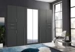 Vegas - Graphite 6 Door Wardrobe - Image 4