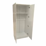 venice - white 2 door wardrobe - Image 7