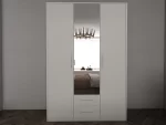 swindon white 3 Door 120cm wardrobe
