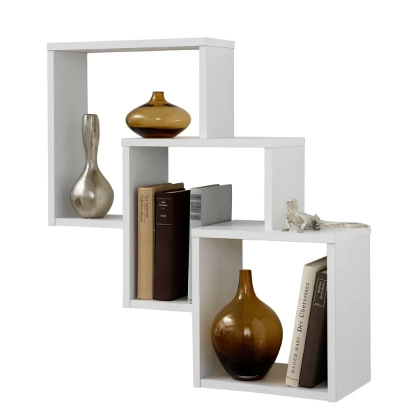 Fibi White Wall Mounted Shelf