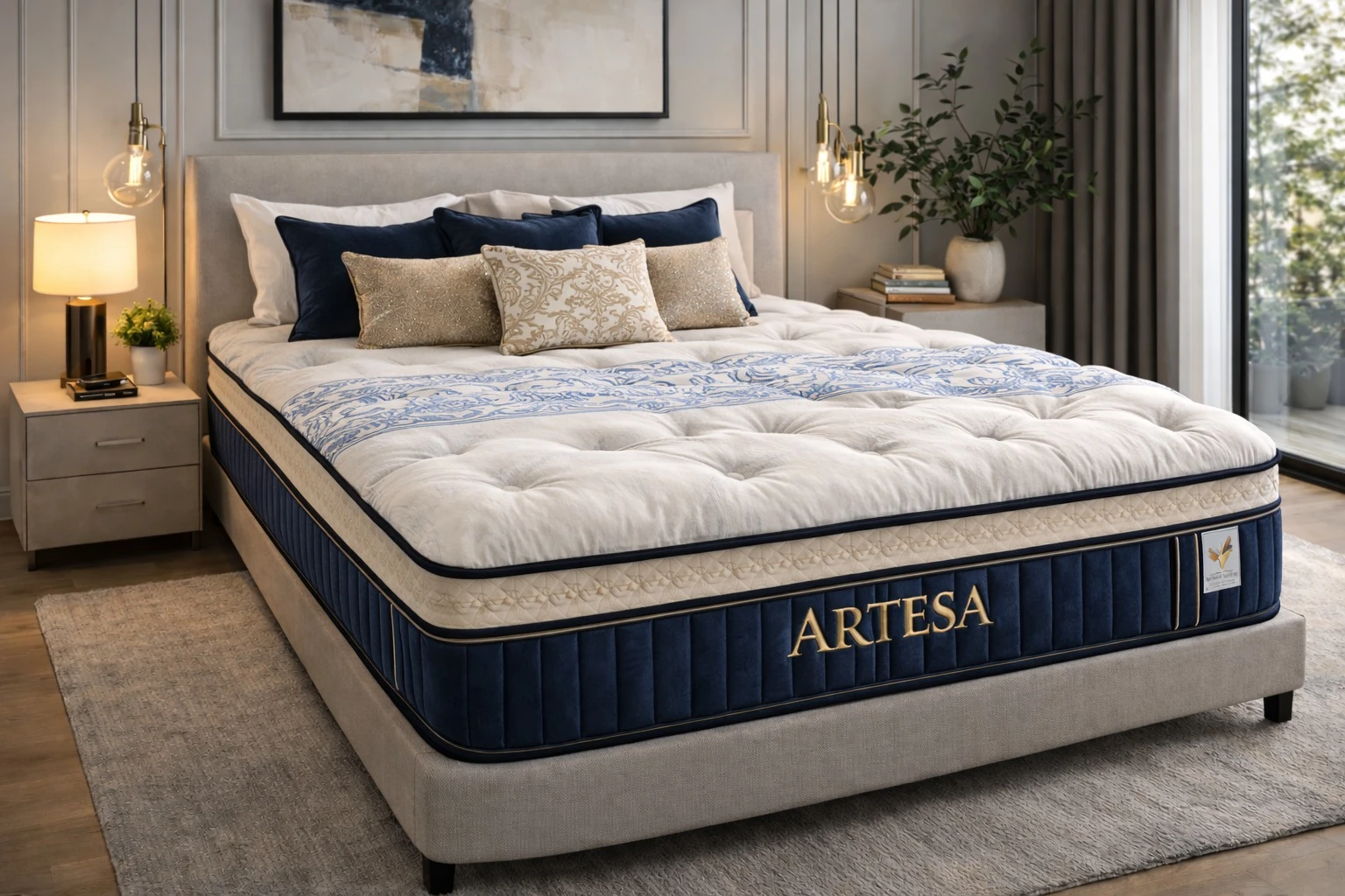 27-1773399945-69b3ef8909bc0-w-main.webp Artesa Cloud – Soft Pillow‑Top King Size Mattress - Image 1