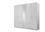 Fly 5 door 1 Mirror  4 drawer White  406572