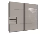 saigon 225cm Grey with grey glass Door - Image 2