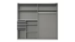 saigon 225cm Grey with grey glass Door - Image 4