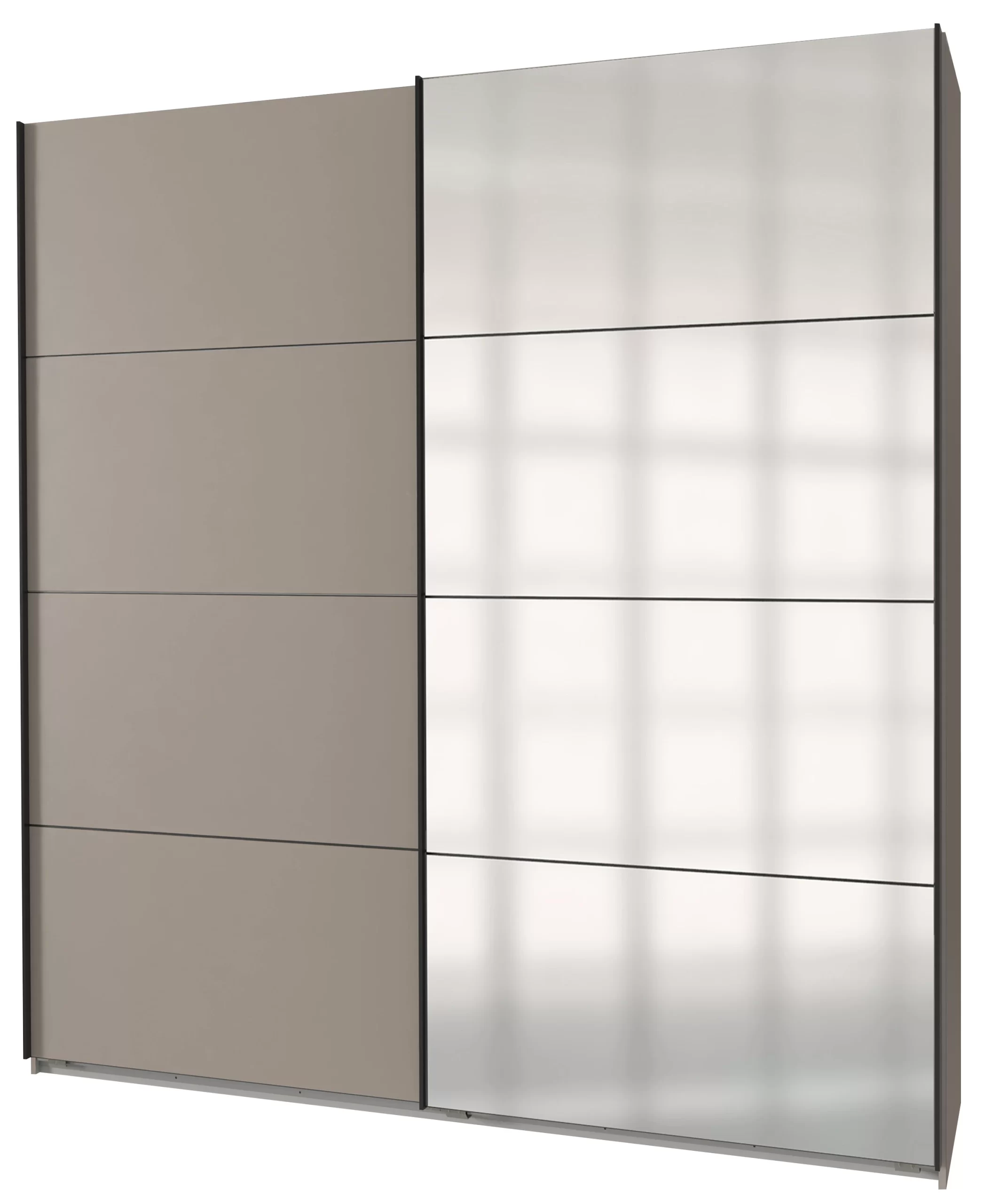 306-1752685603-6877dc23b1f71-w-main.webp Aalst 135 cm sliding wardrobe Sahara Grey - Image 1