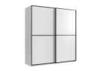 Ulm  135 White sliding Wardrobe - Image 2