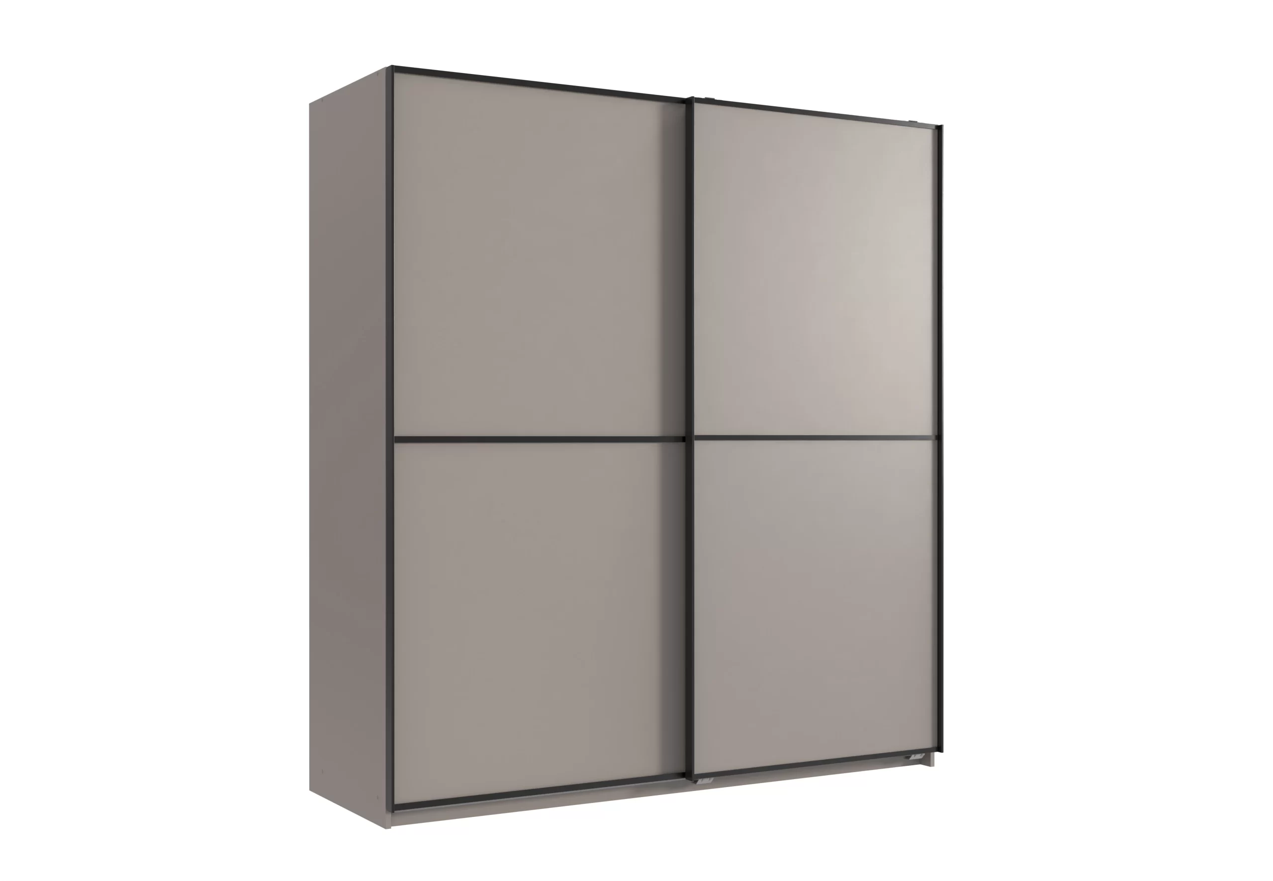 360-1769451791-6977b10f8cee5-w-main.webp Ulm 135 Grey sliding Wardrobe - Image 1