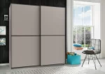 Ulm 135 Grey sliding Wardrobe - Image 4