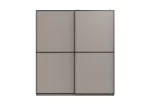 Ulm 180 Grey sliding Wardrobe