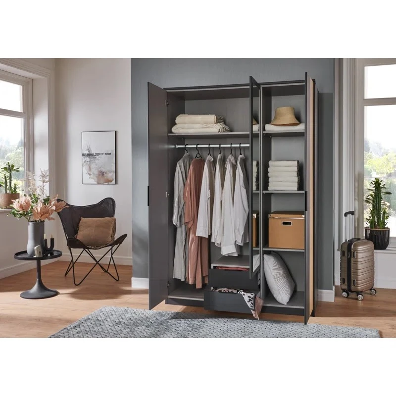 363-1770888400-698d9cd0a72e2-w-main.webp Nameer 3 Door wardrobe with Drawers - Image 1