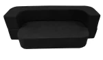 Emma Sofa Bed Black 2 seater - Image 6
