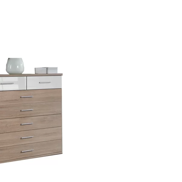 GAMMA  111319 5+2 chest oak and gloss white