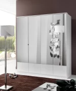 Imago 047207 - White 4 Door Wardrobe