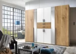 Odessa D20 245- planked oak  6 Door Wardrobe